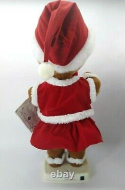 Vintage Telco Motionette Gingerbread Girl Animated Christmas Figure
