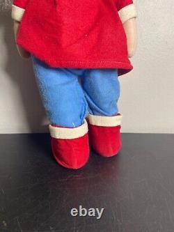 Vintage Tomte Elf Santa Claus Gnome Norwegian Swedish Stuffed Figure 19