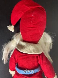 Vintage Tomte Elf Santa Claus Gnome Norwegian Swedish Stuffed Figure 19