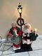 Vintage Trim A Home Mr Mrs Santa Claus Motion-ettes Animated Figure Withlamp