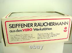 Vintage Ulbricht ERZGEBIRGISCHER SEIFFENER WEIHNACHTS RAUCHERMANN 1992 PERFECT