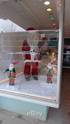 Vintage life size animated Santa Claus from Moon Department Store Cherokee Iowa