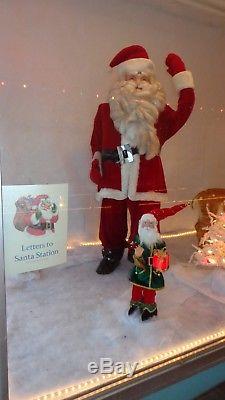 Vintage life size animated Santa Claus from Moon Department Store Cherokee Iowa