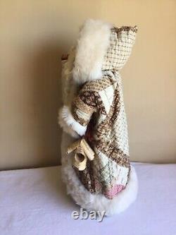 Vtg 1989 Artisan Handcrafted Linda Randall Limited Edition Santa Claus Figure