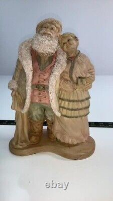 Vtg 1991 The Legend of Santa and Mrs. Claus by Ken Memoli CHRISTMAS Figurine
