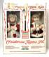 Vtg 92 Telco Motionettes Christmas Animated Figure Santa Mrs Claus Lamp Post Set