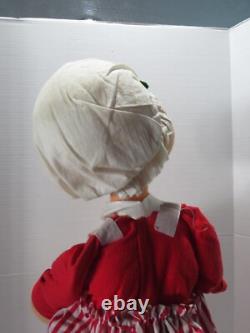 Vtg Annalee Santa & Mrs Claus 30 Figures-matching Cloths-self Standing