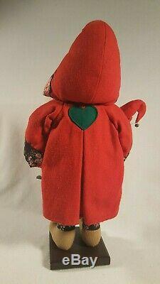 Vtg Christmas House of Hatten Santa Claus Elf Doll & Bunny Rabbit #31403