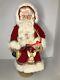 Vtg Handmade Santa Clause-god Jul Figure 18-1/2 Tall Excellent Condition