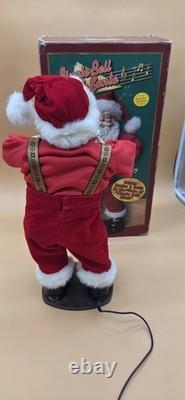 Vtg Jingle Bell Rock 16 Singing & Dancing Santa Claus 1998 In Box Works