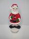 Vtg Lefton Santa Claus Decanter Musical Music Box Retro Kitschy Christmas Decor