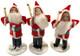 Vtg Lot (x3) Japan Santa Claus Christmas Figures Nice