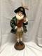 Vtg Neiman Marcus Collectors Christmas Standing Violinist Santa Claus Figure
