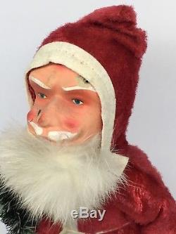 WA12 Beautiful Santa Claus Belsnickle Figure Vintage german Christmas Rarity