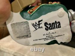 WWF WWE 2001 Danbury Mint Santa Claus Figure Rare