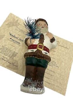 Walnut Ridge Woodland Santa Kathi Lorance Bejma Signed Ltd Ed COA