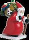 Wendt & Kuhn German Christmas Wooden Figurines Large Santa Claus With Toys