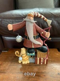 WilliRaye Studio Santa Claus Christmas Figure Sculpture WW 2558 Vintage