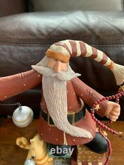 WilliRaye Studio Santa Claus Christmas Figure Sculpture WW 2558 Vintage