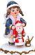 Winter Children Sky Child Santa Claus 6.5 Cm