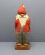 Wolf Creek Folk Art Woodsman Santa Claus. Prototype By Rick Sharp Signed 1982