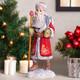 Wooden Santa Claus Figurine 11, Handmade Christmas Holiday Home Decor