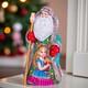 Wooden Carved Santa Claus Figurine 9, Home Christmas Holiday Decoration Indoor