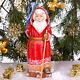 Wooden Carved Santa Claus Figurine 12, Christmas Gift Holiday Home Decor Indoor