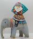 Wooden Figure, This Is Amazing Santa Claus Riding The Elephant