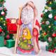 Wooden Hand Carved Russian Santa Claus Figurine 9, Christmas Home Decor Indoor