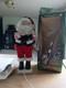 Working Vintage Telco Motion-ette Animated Santa Claus Display Figure 24 Inches