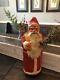 X-large Vintage Antique Pre-wwii German Santa Claus Candy Container Belsnickel