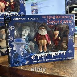 YEAR WITHOUT A SANTA CLAUS Box Set SNOW MISER, CIVILIAN SANTA, JANGLE, NIB, 2002