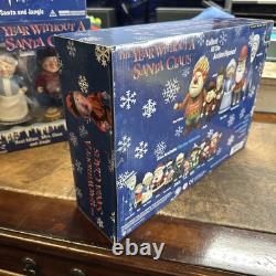 YEAR WITHOUT A SANTA CLAUS Box Set SNOW MISER, CIVILIAN SANTA, JANGLE, NIB, 2002
