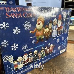 YEAR WITHOUT A SANTA CLAUS Box Set SNOW MISER, CIVILIAN SANTA, JANGLE, NIB, 2002