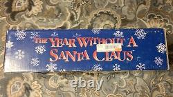 YEAR WITHOUT A SANTA CLAUS Figure Set Snow Miser Jangle Civilian Santa NEW 2002