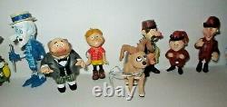 YEAR WITHOUT A SANTA CLAUS PLAY SET 2- 3 INCH FIGURES SET RARE New Loose