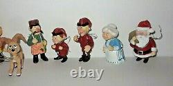 YEAR WITHOUT A SANTA CLAUS PLAY SET 2- 3 INCH FIGURES SET RARE New Loose