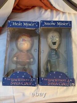 Year without a santa claus figures. Heat and Snow Miser Figure Collectibles Rare