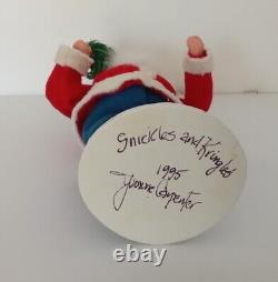 Yvonne Carpenter Snickles & Kringles Belsnickel Santa Claus Candy Container